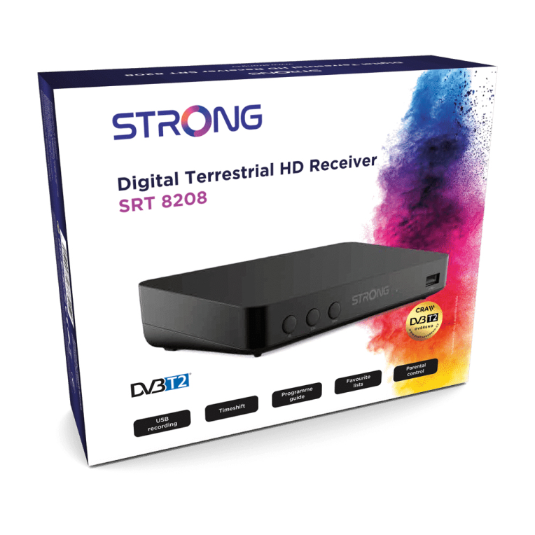 Receptor TDT y Android TV Strong SRT 420