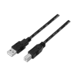 CABLE AISENS USB 2.0 IMPRESORA TIPO A   M-B   M NEGRO 1.8M