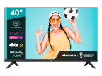 TV HISENSE 40A4BG 40  DLED FHD DOLBY AUDIODTS VITUALX SMART HDMI MHOTEL