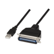 CONVERSOR AISENS USB IMPRESORA A/M-CN36(IEEE1284)/M NEGRO 1.5M