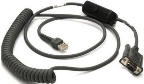 Zebra CBA-R31-C09ZAR cable de serie Negro 2,8 m