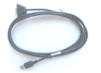Zebra CBL-58926-04 cable de serie Negro 1,8 m USB tipo A DB-9