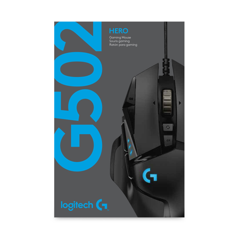 Logitech G G502 HERO Ratón para gaming de alto (910-005471)