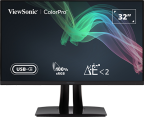 MONITOR VIEWSONIC 32  UHD IPS LED 2XHDMI DP-IN DP-OUT USB-C RJ45 AJUSTABLE