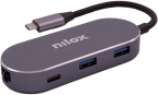 DOCKING STATION NILOX TIPO C HDMI, 3 x USB 3.0, RJ45, USB C