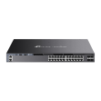 OMADA 24-PORT GIGABIT STACKABLE L3 MANAGED POE+ SWITCH WITH 4 10G SLOTS