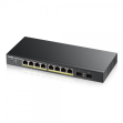 SWITCH SMART ADMINISTRABLE 8   PERPPORTS GBPS RJ45 POE+ - BU