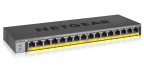 NETGEAR GS116LP No administrado Gigabit Ethernet (10/100/1000) Energía sobre Ethernet (PoE) Negro