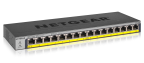 NETGEAR GS116PP No administrado Gigabit Ethernet (10/100/1000) Energía sobre Ethernet (PoE) Negro
