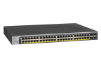 NETGEAR GS752TPP Gestionado L2/L3/L4 Gigabit Ethernet (10/100/1000) Energía sobre Ethernet (PoE) 1U Negro