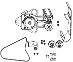 Zebra P1083320-084 pieza de repuesto de equipo de impresión Kit de consumibles
