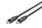 Digitus DisplayPort Anschl.kabel,20m Negro