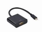 CABLE ADAPTADOR USB TIPO-C A HDMI 4K 60HZ 15 CM NEGRO