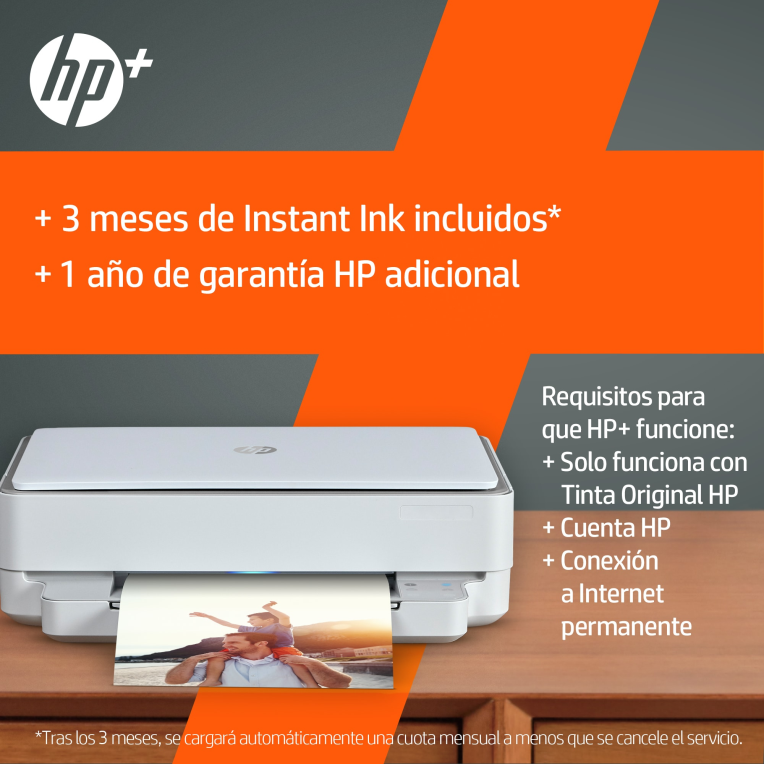 HP ENVY Impresora multifunción HP 6020e, Color, Impresora para