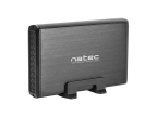 CAJA EXTERNA NATEC RHINO DISCO DURO 3,5  USB 3.0 SATA NEGRA