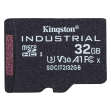 32GB microSDHC Industrial Card SingleKingston Industrial - T