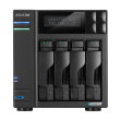 NAS ASUSTOR TOWER 4 BAY NAS QUAD-CORE 2.0GHZ DUAL 2.5GBE PORTS 4GB RAM DDR4