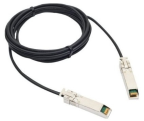 Extreme networks 3m SFP+ cable de fibra optica SFP+ Negro, Plata
